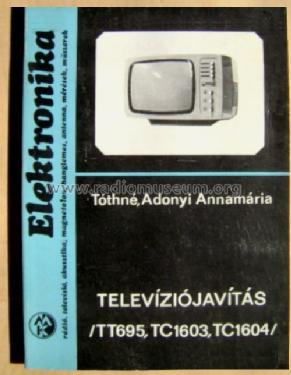 Minivizor TC 1603; Videoton; (ID = 1190495) Television
