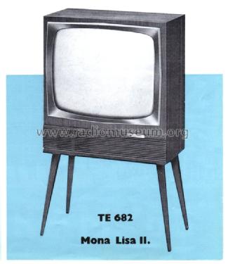 Mona Lisa II. TE 682; Videoton; (ID = 1092530) Television