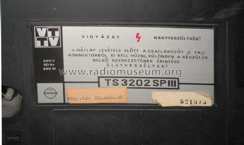 Munkácsy Color TS-3202SP; Videoton; (ID = 1769276) Television