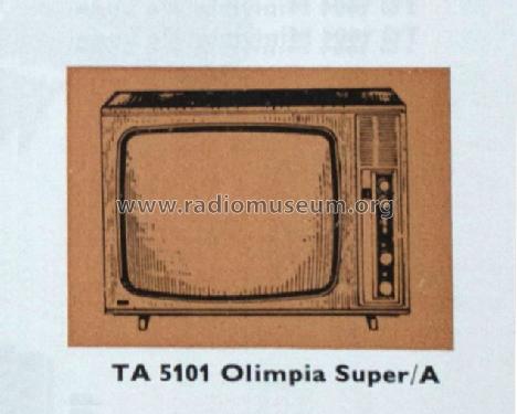 Olimpia Super TA 5101; Videoton; (ID = 1591415) Television