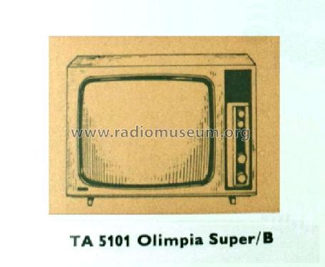 Olimpia Super TA 5101; Videoton; (ID = 1591416) Television