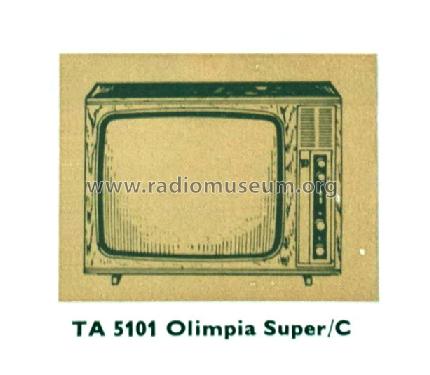 Olimpia Super TA 5101; Videoton; (ID = 1591417) Television