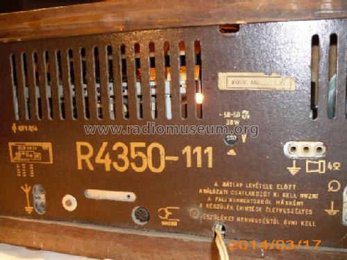 R-4350-111; Videoton; (ID = 1626803) Radio