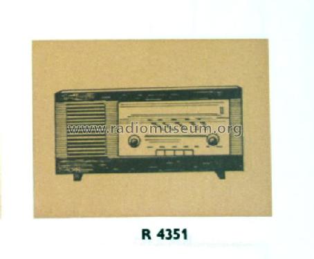 Tisza R-4351; Videoton; (ID = 1592520) Radio