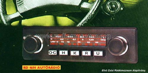 RD-4614; Videoton; (ID = 713434) Car Radio