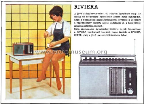 Riviera Super RB 4601; Videoton; (ID = 506784) Radio