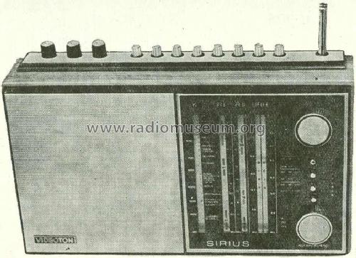 Sirius RB4602; Videoton; (ID = 436631) Radio