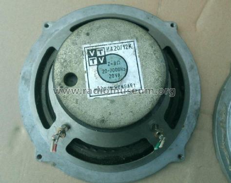 Speaker HA 20/12K; Videoton; (ID = 1793696) Lautspr.-K