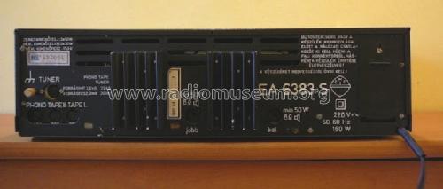 Stereo Amplifier EA6383S; Videoton; (ID = 1470862) Ampl/Mixer