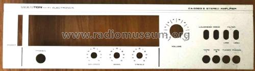 Stereo Amplifier EA6383S; Videoton; (ID = 2587503) Ampl/Mixer