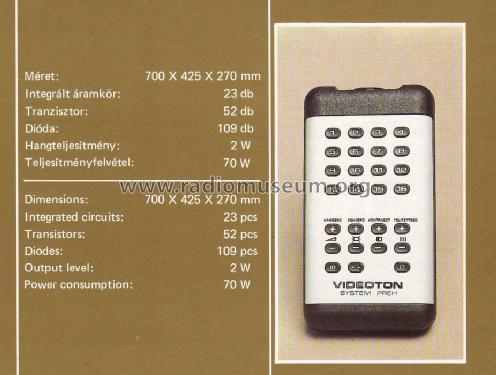 Super Infra Color TS-4323; Videoton; (ID = 714121) Television