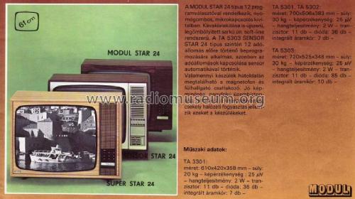 Super Star 24 TA-5301; Videoton; (ID = 709736) Television