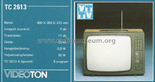 Super Star TC-2613; Videoton; (ID = 714125) Television