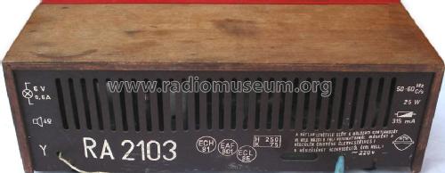 Szatmar RA2103; Videoton; (ID = 1718819) Radio