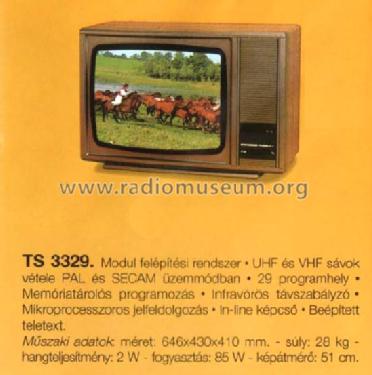 TS3329; Videoton; (ID = 597896) Televisión