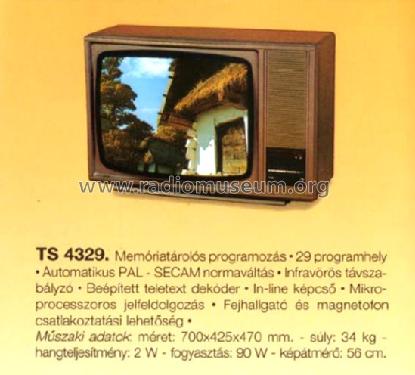 TS4329; Videoton; (ID = 597895) Television