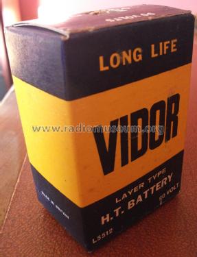 Layer Type H. T. Battery L5512; Vidor Ltd.; Erith (ID = 1986403) Power-S