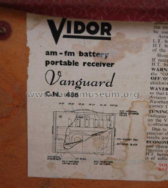 Vanguard CN436; Vidor Ltd.; Erith (ID = 956752) Radio