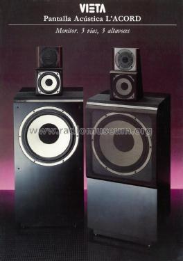 3-Way Speaker System L'Acord; Vieta Audio (ID = 1883847) Parlante