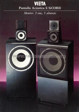 3-Way Speaker System L'Acord; Vieta Audio (ID = 1883847) Speaker-P