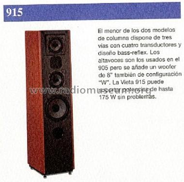 Caja Acústica - Bafle 4 vías 915; Vieta Audio (ID = 3189649) Parlante