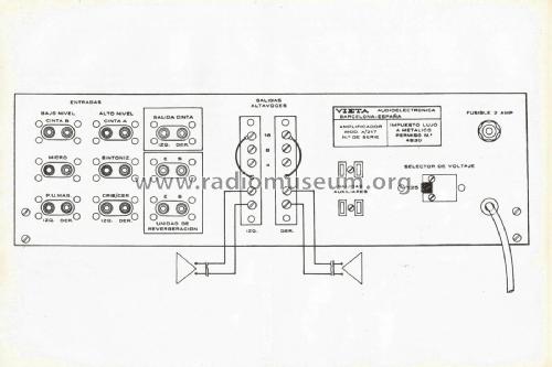 Amplificador Vieta Stereo A-217; Vieta Audio (ID = 2157322) Ampl/Mixer