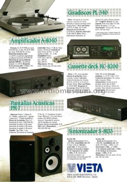 Stereo Integrated Amplifier A-8040; Vieta Audio (ID = 1884847) Verst/Mix
