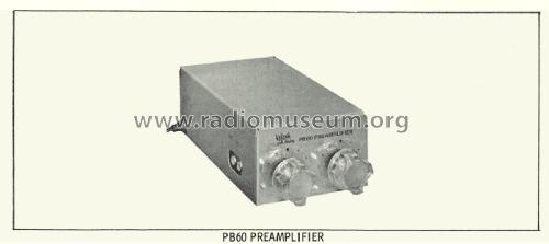PB60 Preamplifier ; Viking of (ID = 1774086) Ampl/Mixer
