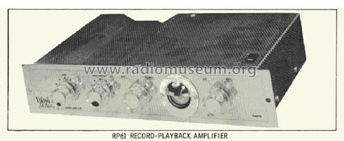 RP61 Record - Playback amplifier ; Viking of (ID = 1774077) Ampl/Mixer