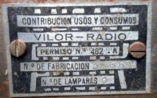 103-G; Vilor-Radio; (ID = 2066355) Radio