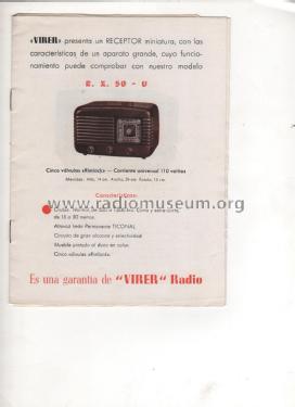 Capricho RX-50-U; Virer Radio, (ID = 2230291) Radio