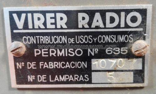 SR-2400; Virer Radio, (ID = 2480429) Radio