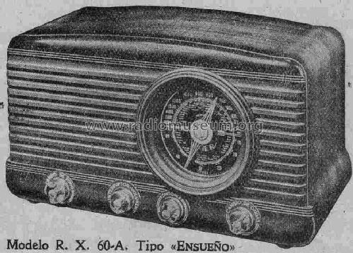 Ensueño RX-60A; Virer Radio, (ID = 603101) Radio