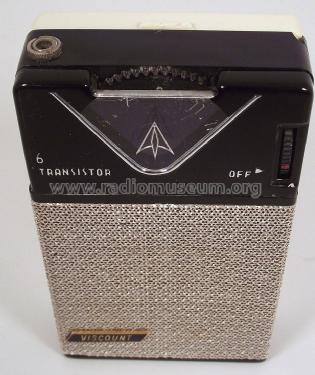 Viscount 6 Transistor 6TP-102 ; Viscount (ID = 1236828) Radio