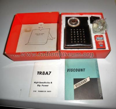 8 Transistor High Fidelity TR8A7; Viscount (ID = 2591475) Radio