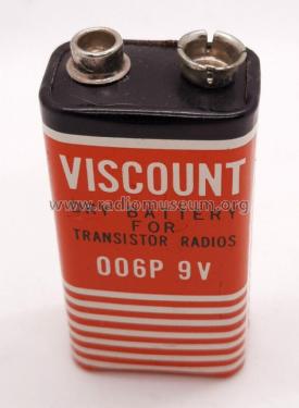 Dry Battery for Transistor Radios 006P 9V; Viscount (ID = 2829117) A-courant