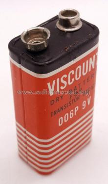 Dry Battery for Transistor Radios 006P 9V; Viscount (ID = 2829119) A-courant