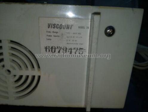 Solid State 75; Viscount (ID = 2807186) Radio