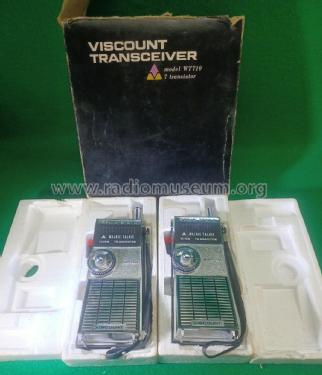 Walkie-Talkie Solid State Seven Transistor WT-710; Viscount (ID = 2769705) Citizen