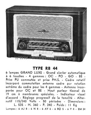 RB44; Visseaux / Télévisso (ID = 2511849) Radio