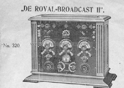 Royal Broadcast II No 320 ; Vitus, Fernand; (ID = 105965) Radio