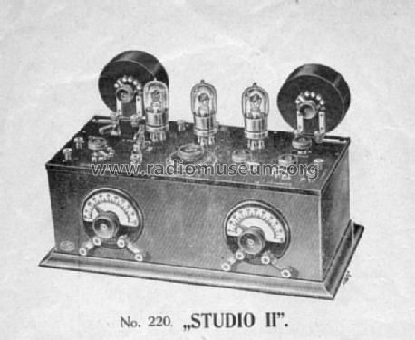 Studio II 220; Vitus, Fernand; (ID = 106242) Radio
