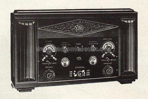 Ultra-Hétérodyne A 360; Vitus, Fernand; (ID = 1596534) Radio