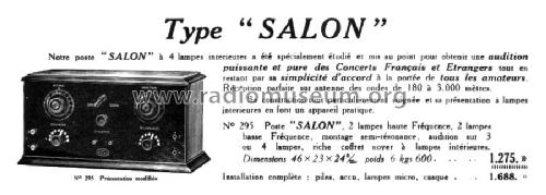 Salon 295; Vitus, Fernand; (ID = 2096304) Radio