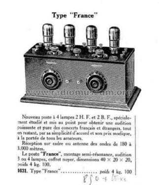 France 296; Vitus, Fernand; (ID = 2661724) Radio