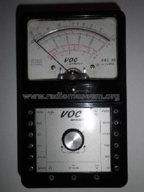 Multimètre 20; VOC, VOC-Centrad; (ID = 1108268) Equipment