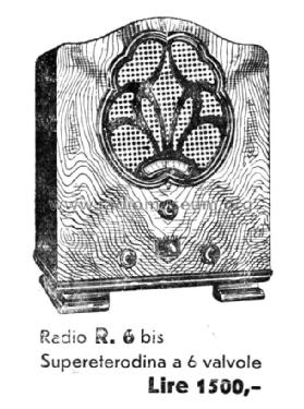 R6 bis; La Voce del Padrone; (ID = 1411927) Radio