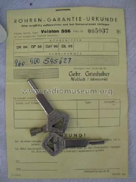 Fahrradempfänger Veloton FS556; Grieshaber Gebrüder, (ID = 718400) Radio