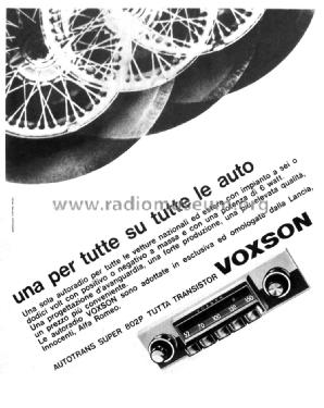 Autotrans Super 802P; Voxson, FARET F.A.R. (ID = 2145796) Car Radio