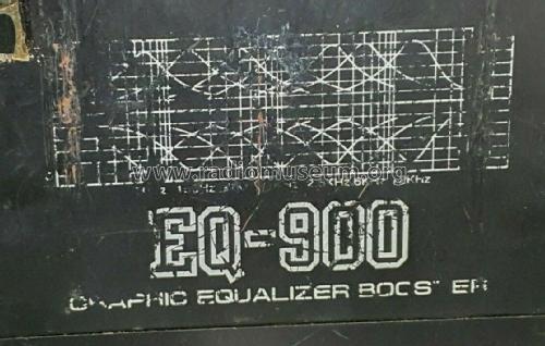 Computer 7 Band Graphic Equalizer Amplifier Booster EQ-900; Voxson, FARET F.A.R. (ID = 2693855) Ampl/Mixer